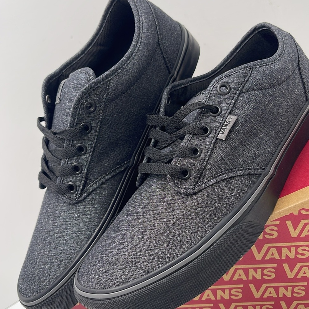 Vans WMNS Low-Top Sneakers Canvas Upper Atwood
(Varsity Textile) Black/Pewter - Picture 7 of 16